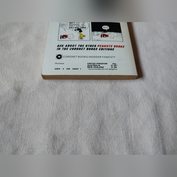 Vintage CHARLES M SCHULZ Slide Charlie Brown Slide 1977 70s Vintage Peanuts Book - Picture 7 of 15